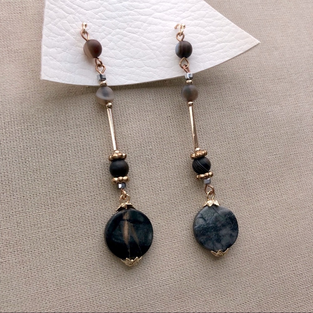 NEW! Gold Drop Boho Dangle Earrings